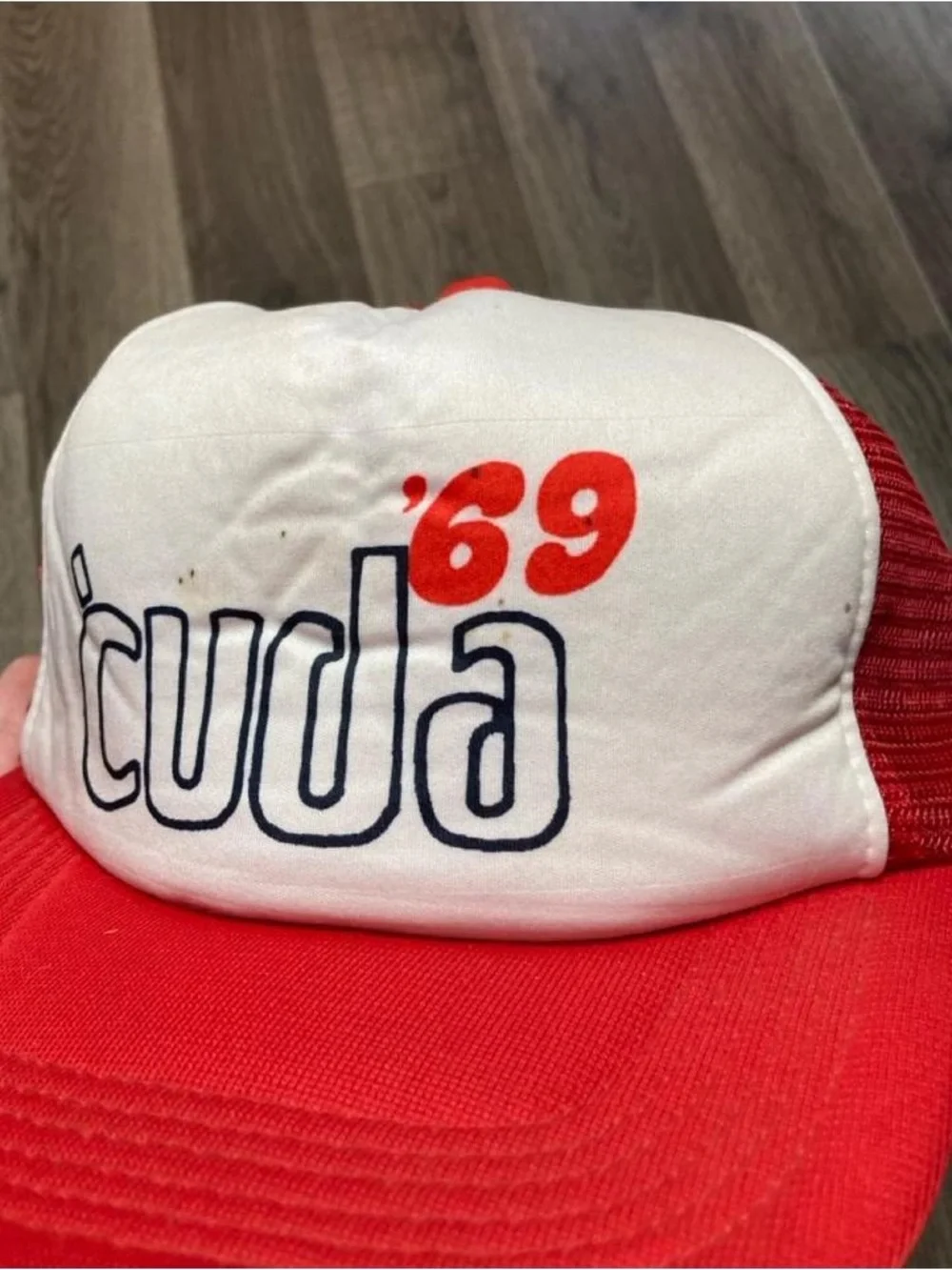 Vintage 1969 Plymouth Cuda Trucker Hat